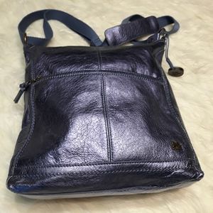 The Sak Metallic Purple Cross body bag